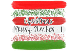 Christmas Brush Stroke Set 1: A Versatile Illustration for Editorial Design