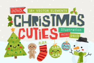 Christmas Cuties Illustration Mini-Pack