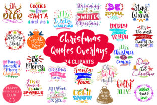 Christmas Quotes Overlays Text Overlays