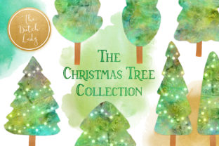Christmas Tree Illustrations for Branding