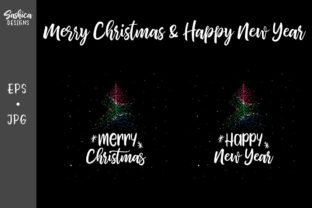 Christmas Tree South African Flag Illustrations