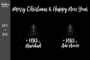 Christmas Tree Venezuela Flag Illustrations