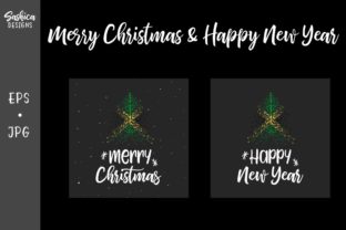 Christmas Tree with Jamaica Flag Illustrations