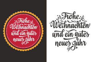 German Christmas Card Illustrations for Local Branding