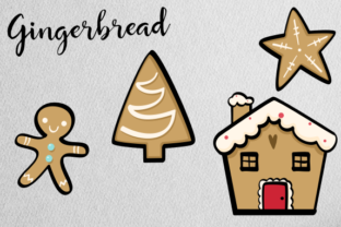 Gingerbread for Christmas Illustrations