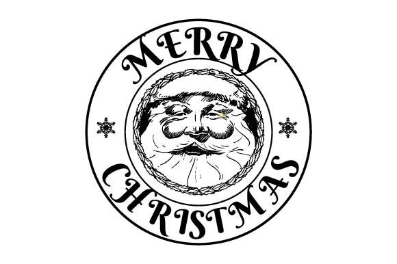 Merry Christmas from Santa Claus Illustrations